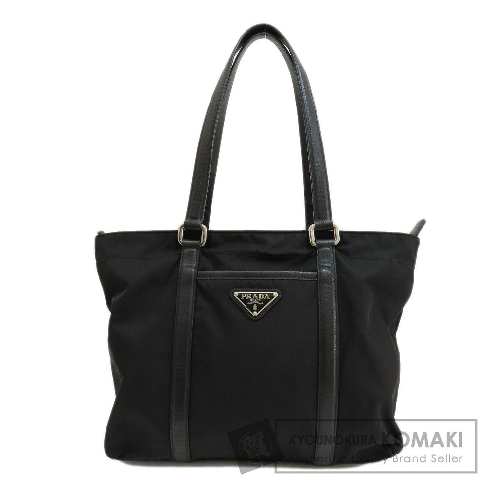 Prada Tessuto tote Shoulder Bag Black